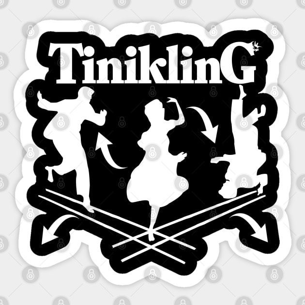 Tinikling Boy Sticker by Nostalgink